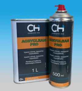 ACRYCLEAN PRO - vysoce účinné bezpečné rozpouštědlo